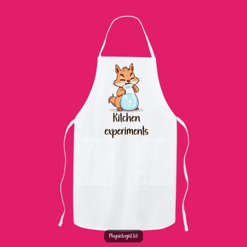 Funny Squirrel Potion Apron: Determined Chemist, a Chef's Funny Gift