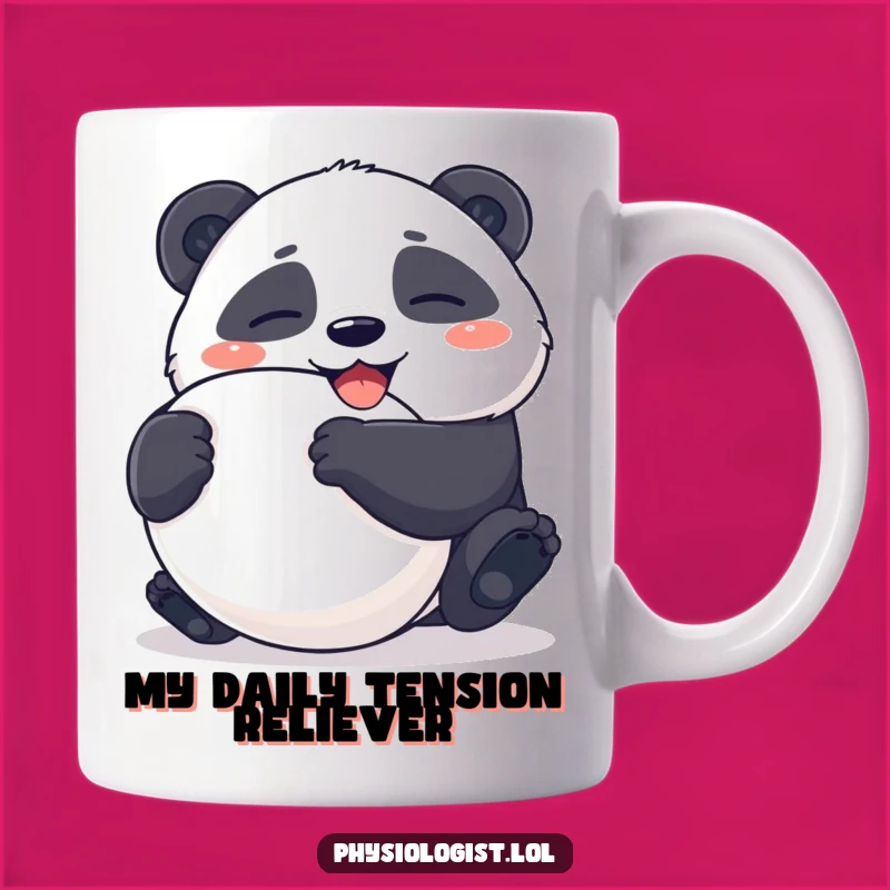 Funny Panda Stress Ball Mug: Hilarious Ambiguous Squeeze, Perfect Gift for Gigglers