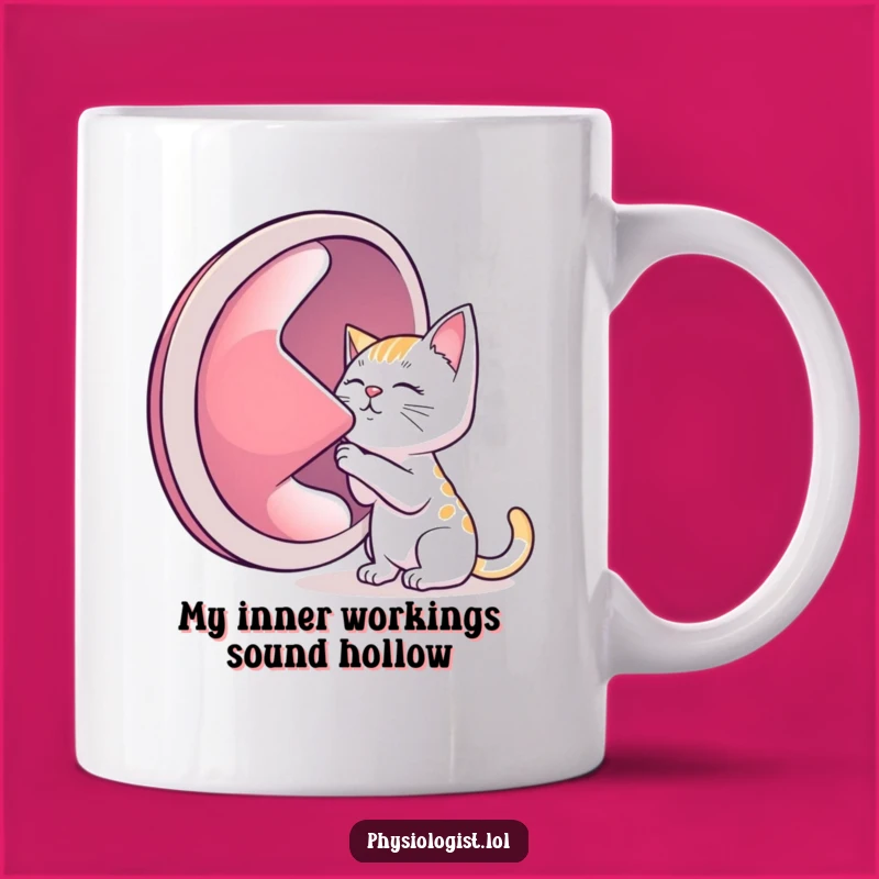 Funny Cat Lung Listener Mug: A Hilarious Gift for Pet Lovers and Doctors