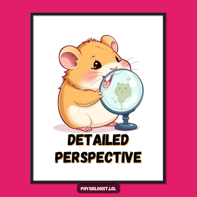 Funny Hamster Tech Digital Print: Instant Happy Art for Your Space!
