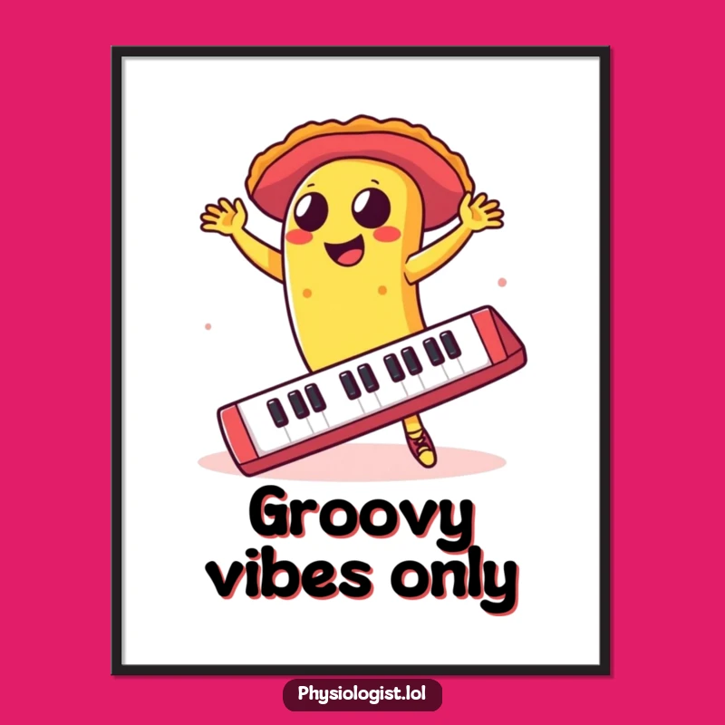 Funny Taco Keyboard Digital Art - Instant Comical Decor