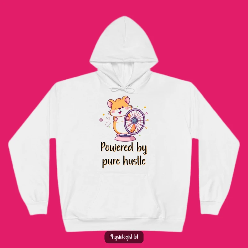 Funny Hamster Genius Hoodie: Cozy and Comical Gear for Active Minds