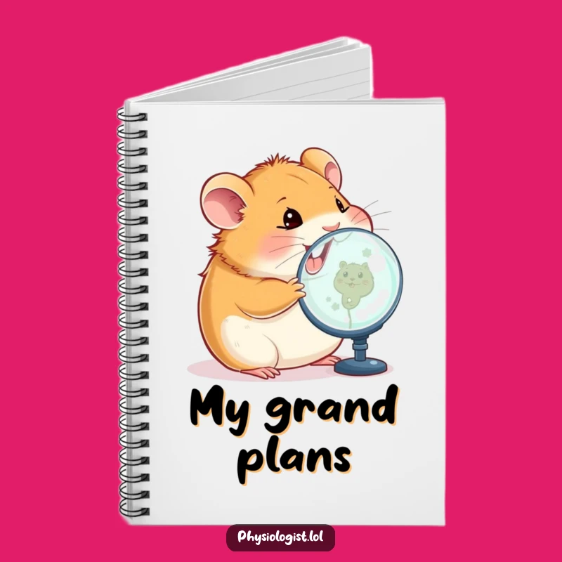 Funny Hamster Tech Notebook: Log Details with Hilarious Precision!