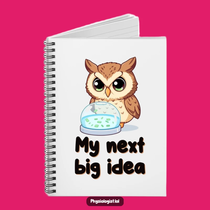 Funny Owl Science Notebook: Record Discoveries with Hilarious Insight!
