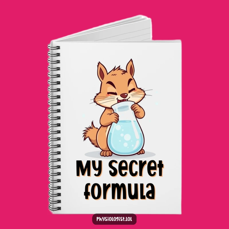 Funny Squirrel Chemist Notebook: Bubbly Brews, for Your Notes