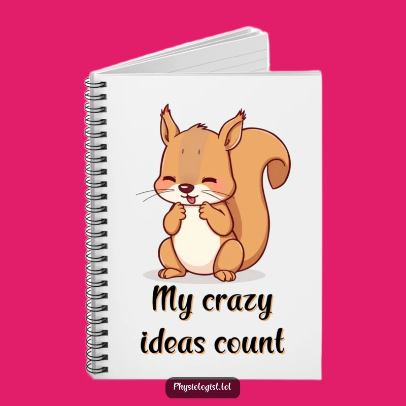 Funny Squirrel Referee Notebook: Counting Fouls Journal - Study Humorous Gift