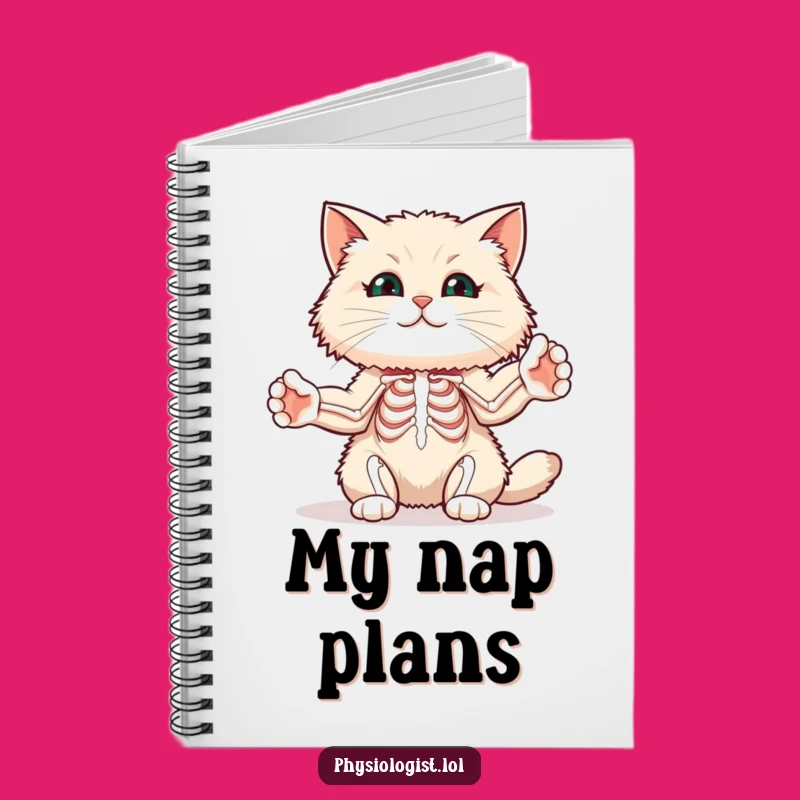 Funny Cat Muscle Notebook: Stretching Paws for Your Fitness Notes & Giggles
