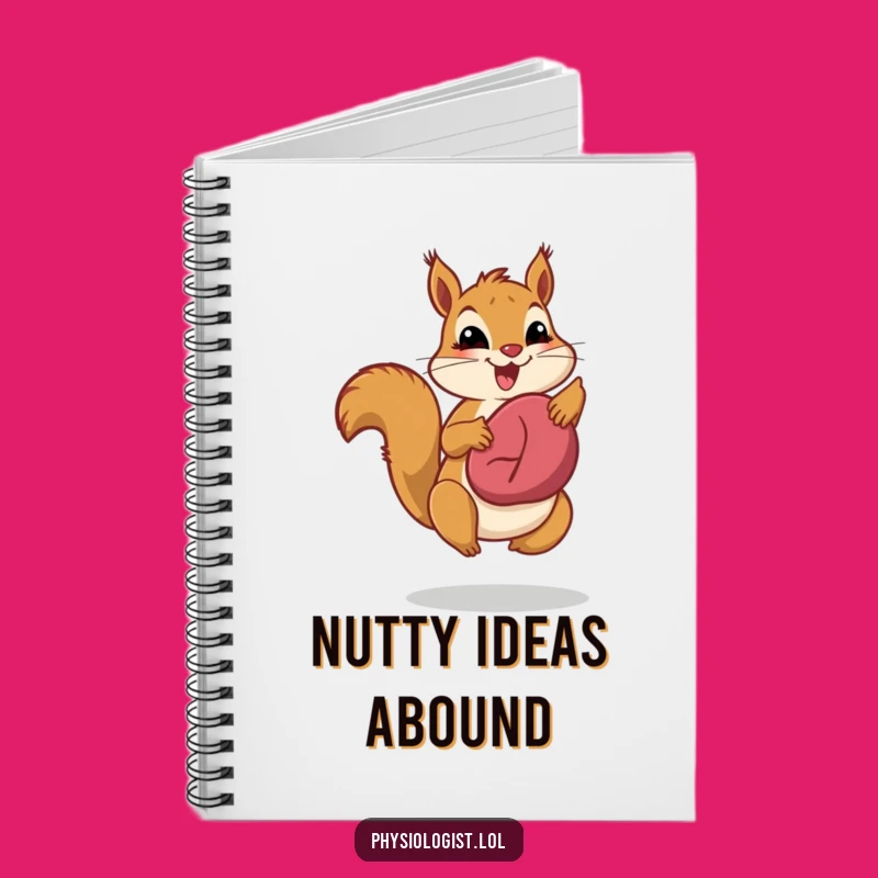 Funny Liver Health Squirrel Notebook: Jot Down Goals with This Hilarious Health Journal