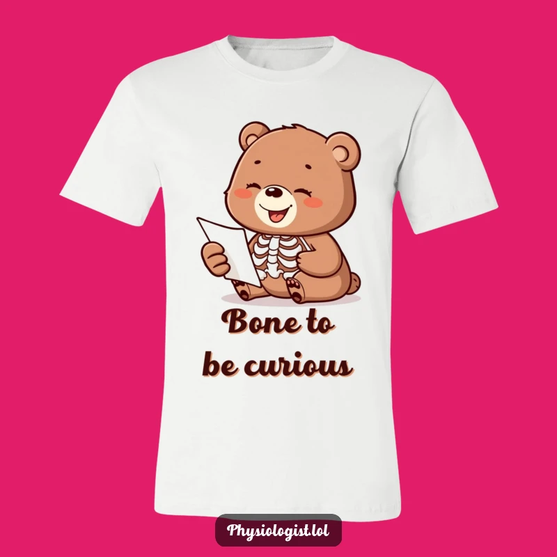 Funny Bear Cub Skeleton Anatomy Shirt: A Hilarious & Quirky Tee for Laughter Seekers