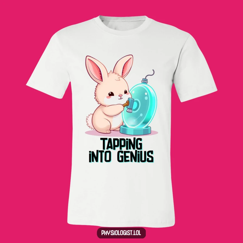 Funny Bunny Cell Explorer T-Shirt: Wear Your Scientific Curiosity!