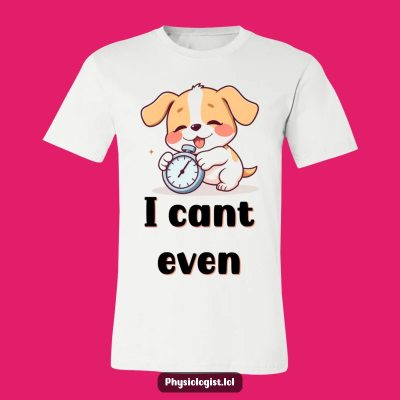 Funny Dog Tripping T-Shirt - Hilarious Comedic Canine Apparel Gift